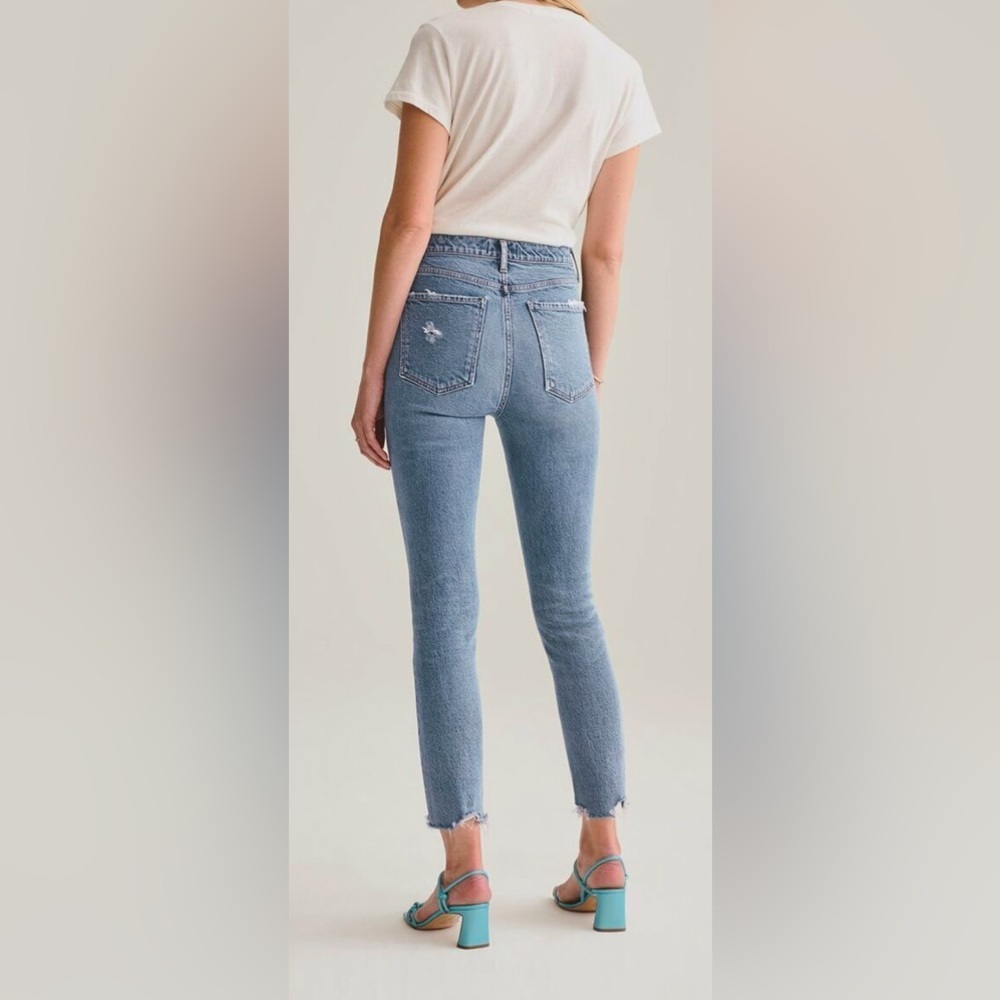 Agolde Nico High Rise Slim Fit Jeans - Picture 4 of 4